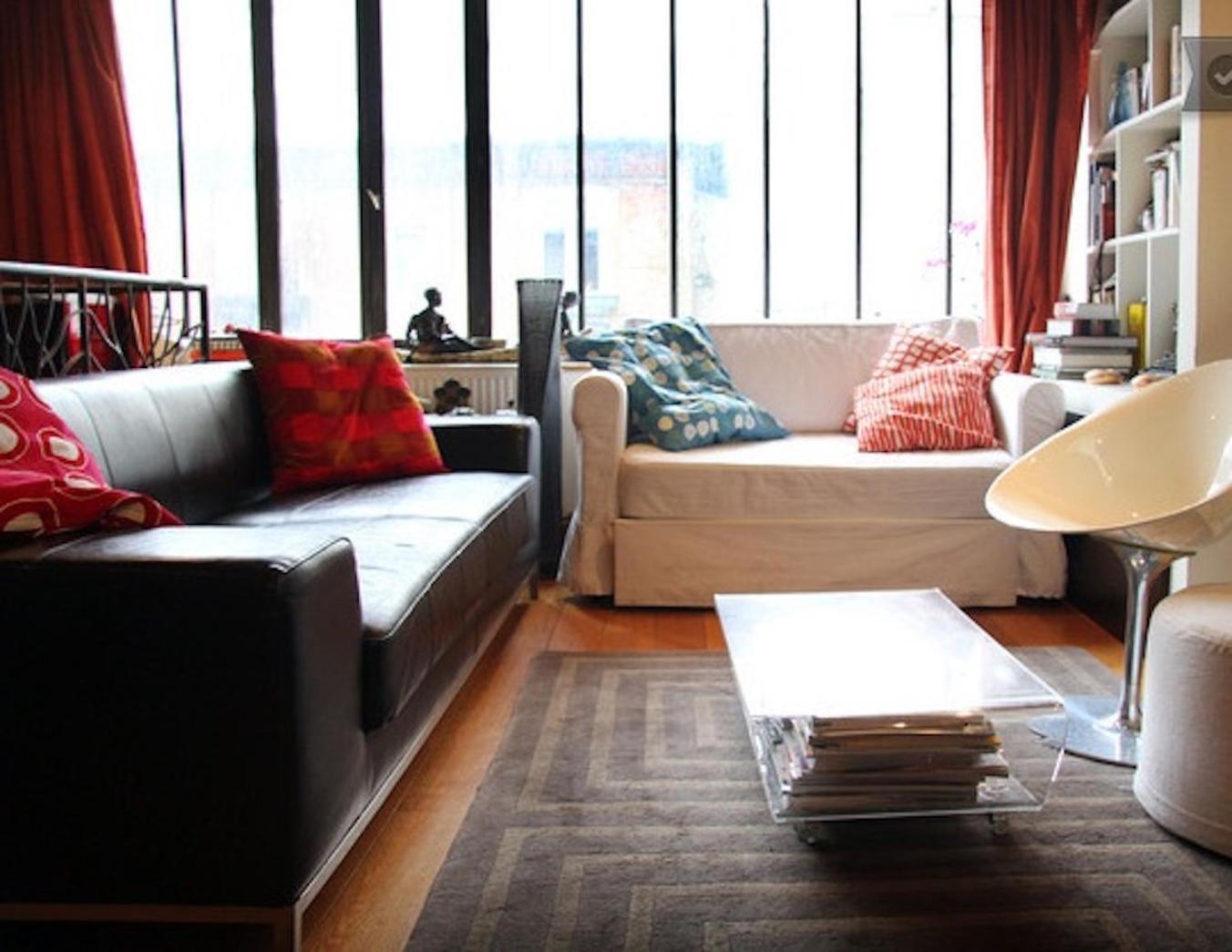 Loft Character With A View Of Court Apartment Paris Exterior photo